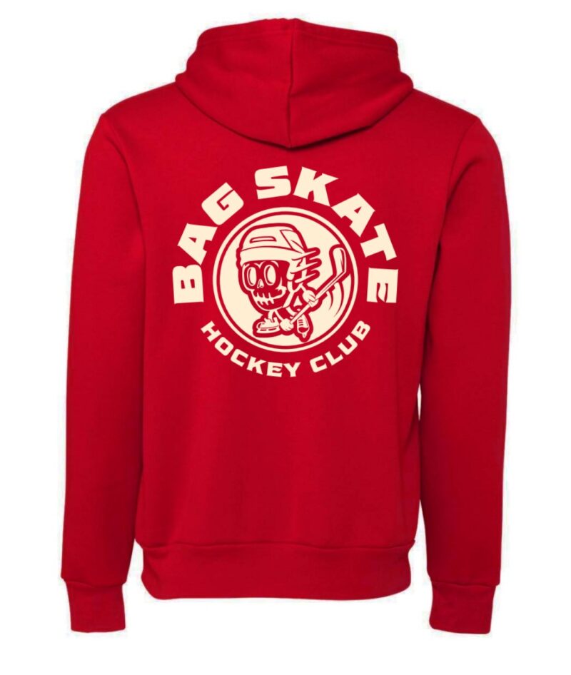 Bag Skate Hoodie - Red - Image 2